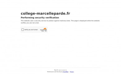 college-marcelleparde.fr screenshot