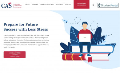 collegeadmissionsstrategies.com screenshot