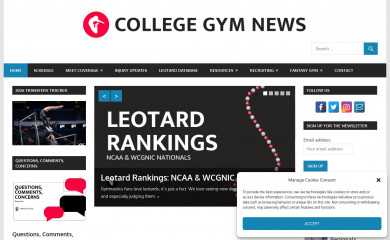 collegegymnews.com screenshot