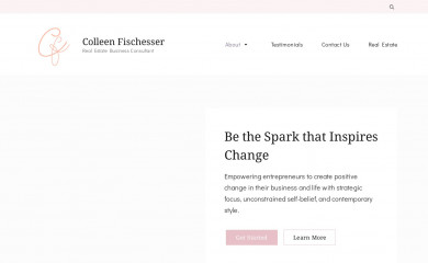 colleenfish.com screenshot