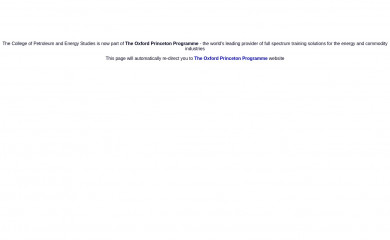 colpet.ac.uk screenshot