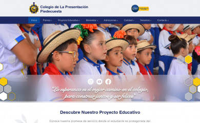 colprespiedecuesta.edu.co screenshot