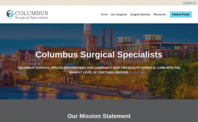 columbussurgical.com screenshot