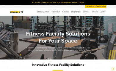 comm-fit.com screenshot
