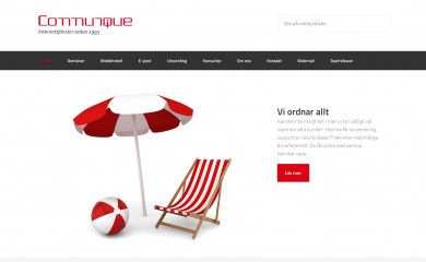 communique.se screenshot