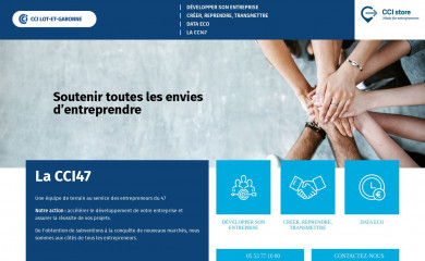 commerce47.fr screenshot