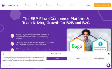 commercebuild.com screenshot