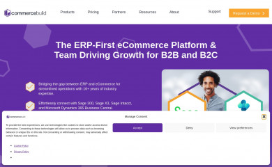commercebuild.com screenshot