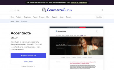 Accentuate screenshot