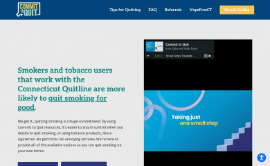 committoquitct.com screenshot