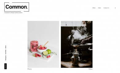 commonandco.com screenshot