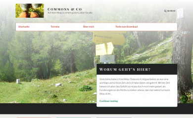 commons.at screenshot