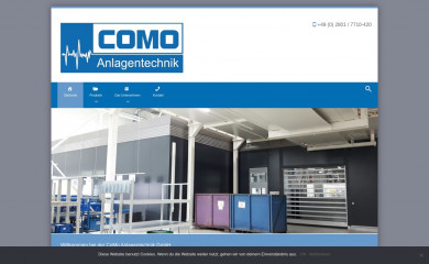 como-anlagentechnik.de screenshot