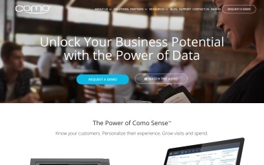 http://como.com screenshot