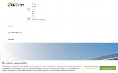 comaccenergy.sk screenshot
