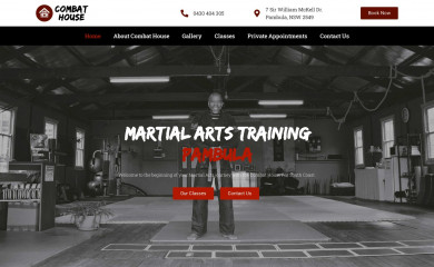 combathousefsc.com.au screenshot