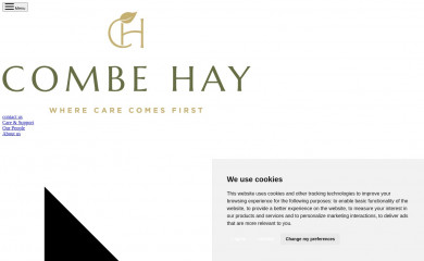 combe-hay.co.uk screenshot