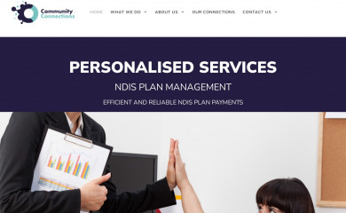 comcons.org.au screenshot