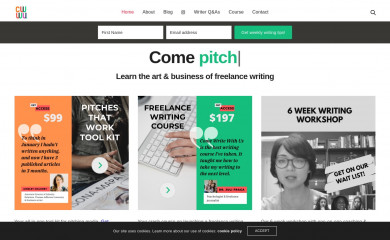 comewritewithus.com screenshot