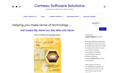 comeausoftware.com screenshot