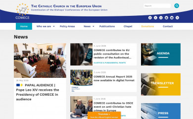 comece.eu screenshot