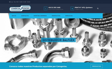 comercialdonoso.cl screenshot