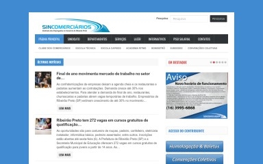 comerciariorp.org screenshot