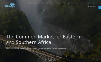 comesa.int screenshot