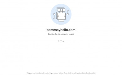 comesayhello.com screenshot