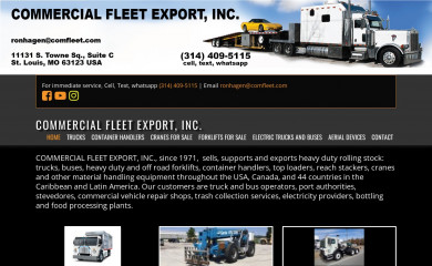 comfleetparts.com screenshot