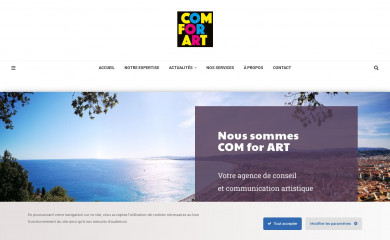 comforart.fr screenshot