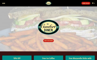 comfortdiner.com screenshot