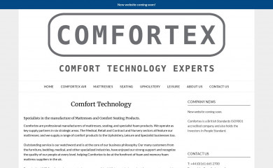comfortex.org screenshot