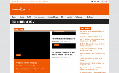 comfortskillz.com screenshot