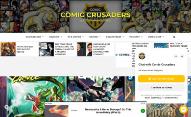 comiccrusaders.com screenshot