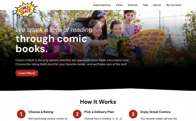 comiccrate.org screenshot