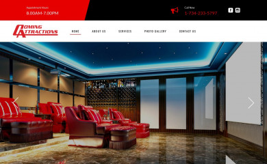 comingattractionsllc.com screenshot