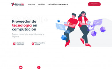 compumas.com.mx screenshot
