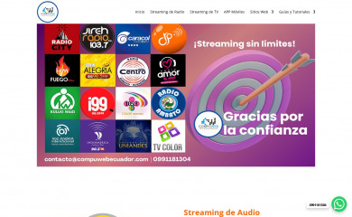compuwebecuador.com screenshot