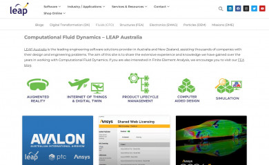 computationalfluiddynamics.com.au screenshot