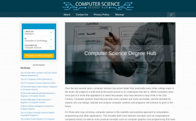 computersciencedegreehub.com screenshot