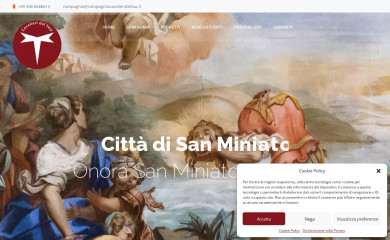 compagniacavalierideltau.it screenshot