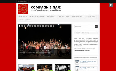 compagnie-naje.fr screenshot