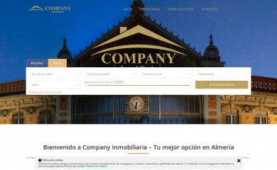 companyinmobiliaria.com screenshot