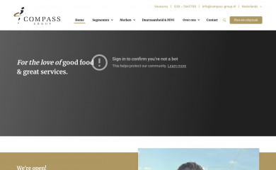 compass-group.nl screenshot