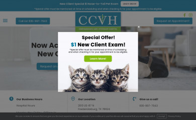 compassionatecarevet.net screenshot