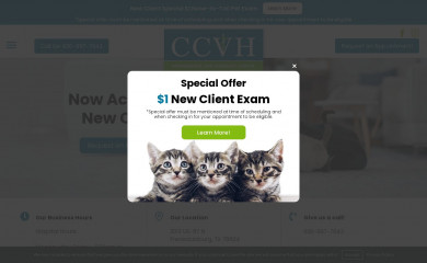 compassionatecarevet.net screenshot