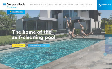 compasspoolschch.co.nz screenshot
