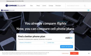 comparaisoncellulaires.com screenshot