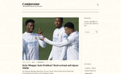 comparama.com screenshot